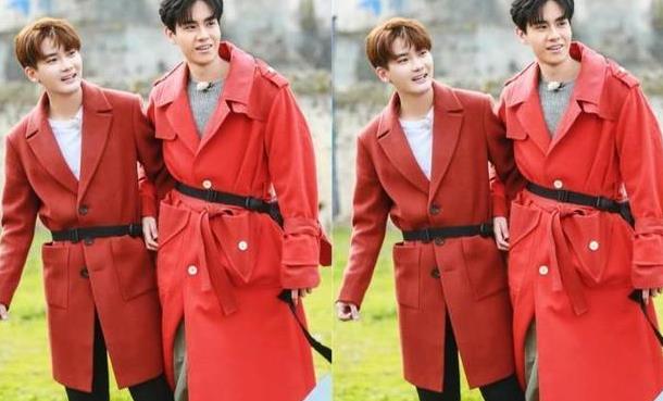 官方188身高的胡一天和熊梓淇,录节目时差距明