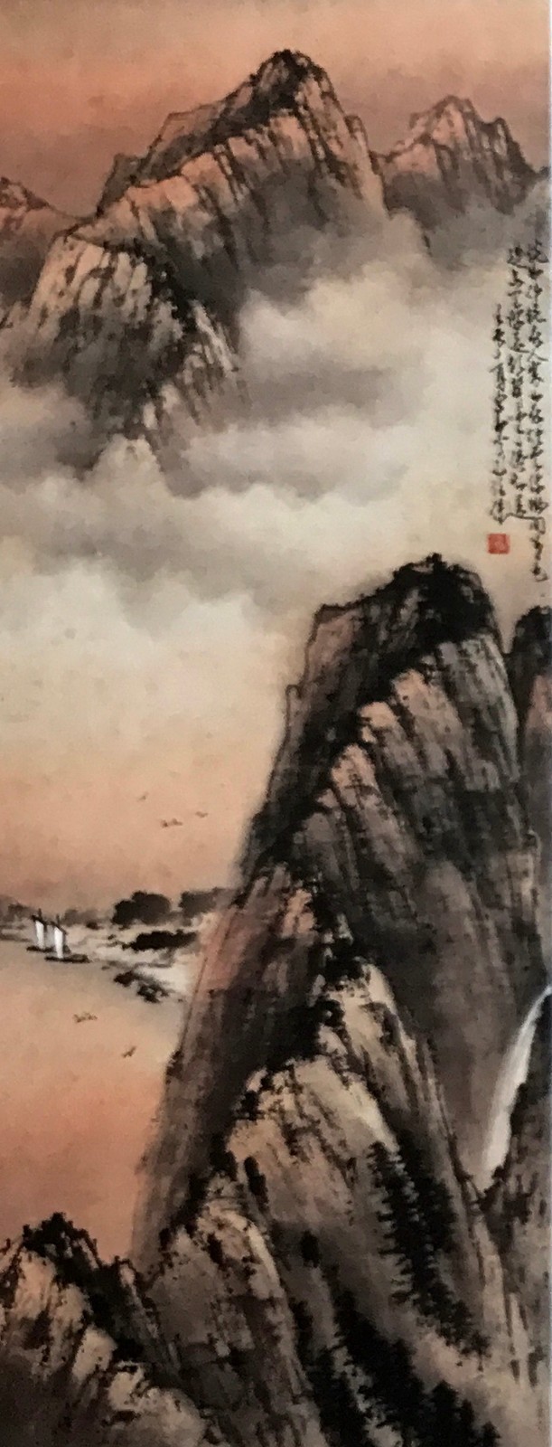 钱松嵒陆俨少赵少昂金城刘金龄曹杨辉国画山水