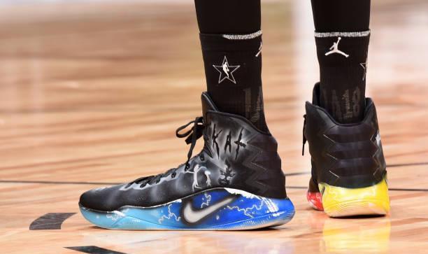 唐斯定制依旧闪亮!2018NBA全明星正赛球鞋赏