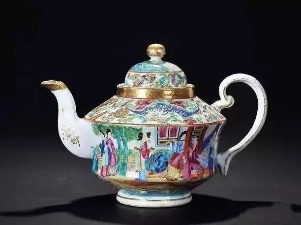 中国风古茶壶,领略中国精美工艺品汉恩轻奢背景墙图片