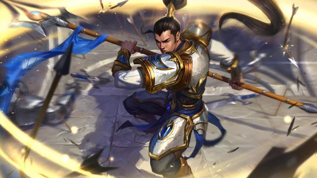 LOL测试服:斯维因皇子新皮肤发布,狮子狗狗熊迷你重做!