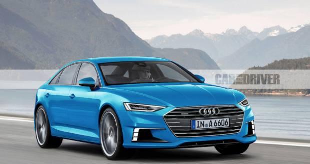 奥迪A6终于要出新款了！A8的大灯Q7的格栅，这次要死磕奔驰E级