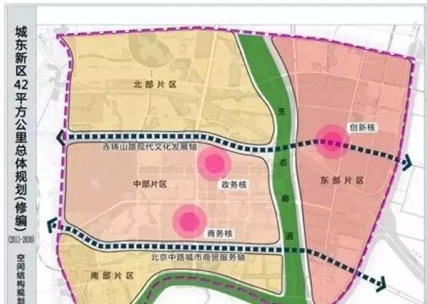 芜湖城市规划图2030,芜湖市城市总体规划 芜湖城市新中心!城东政务区蓄势待发,即将逆天腾飞!