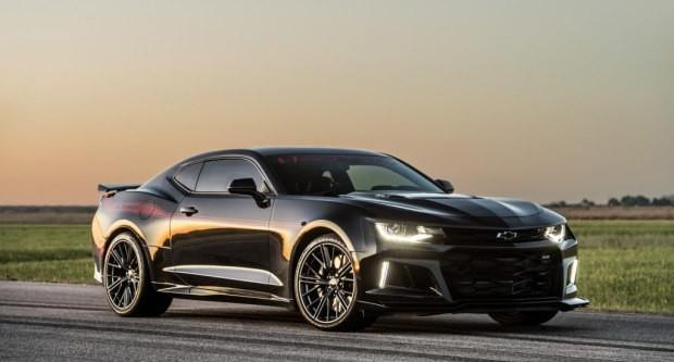 黑色变形金刚科迈罗ZL1，1000马力魔鬼般的存在