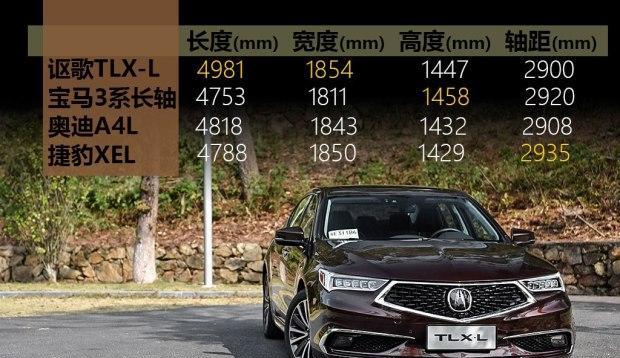 广汽讴歌TLX-L 2.4L  8速双离合  整车加长