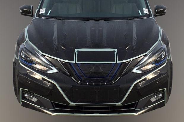 日产轩逸纯电动版谍照曝光 有望4月亮相