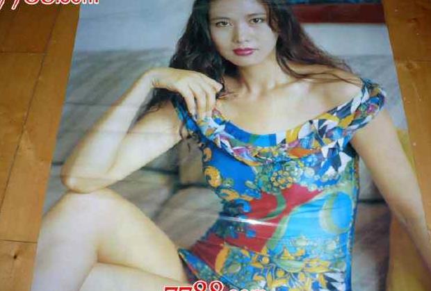 八,九十年代内地明星泳装挂历,你认得几个?