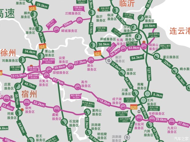 能开电动回家过年?高速公路充电地图