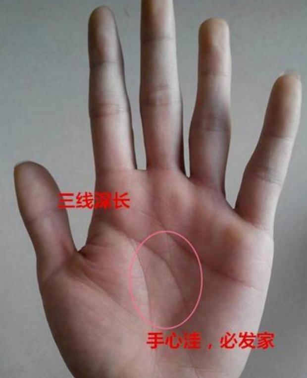 一生与儿子没缘的手相, 必定能生得贵女, 注定老来享