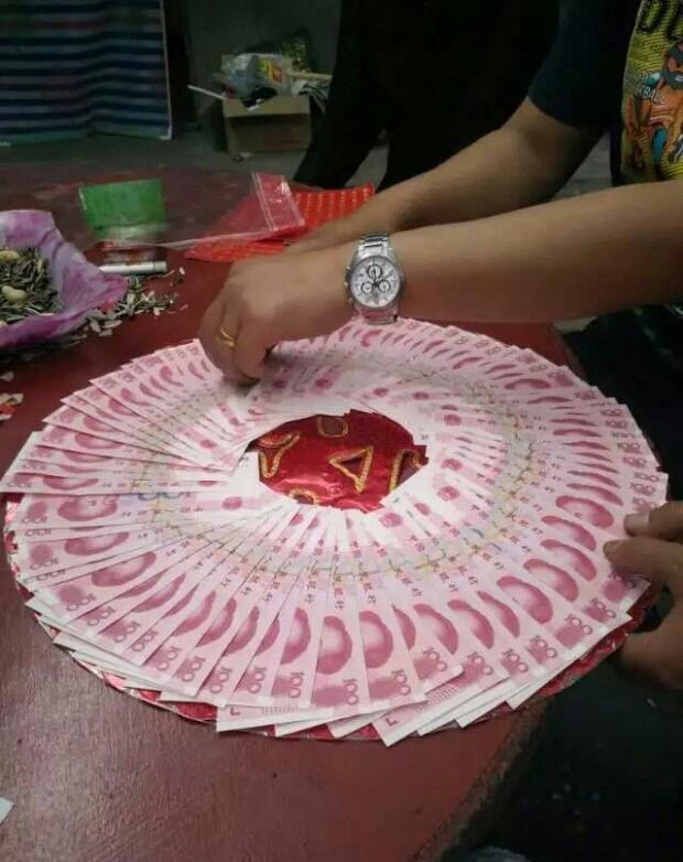 结婚的压箱钱你们是怎么处理,万紫千红一片绿