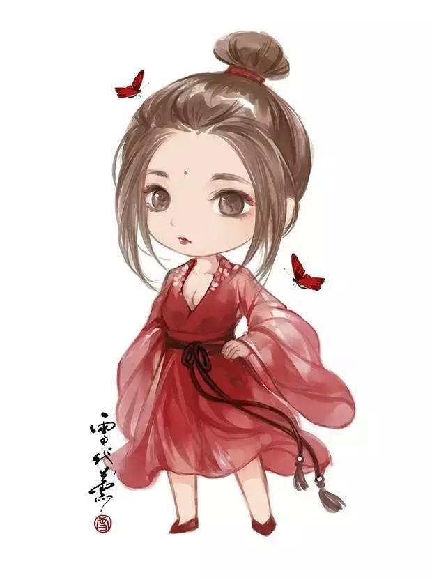 古风q版小哥哥小姐姐萌萌哒