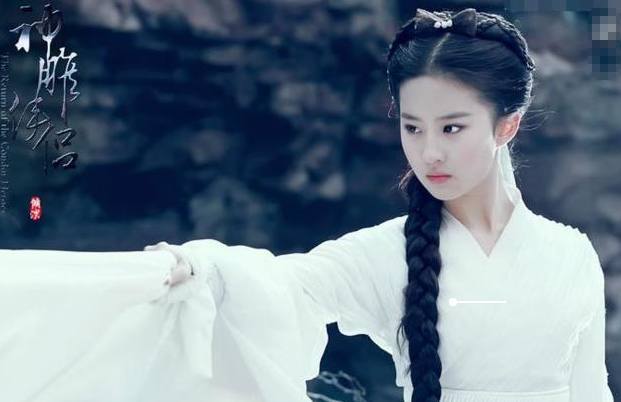 12个古装白衣美人:郑爽甜美,杨幂仙气十足,而她