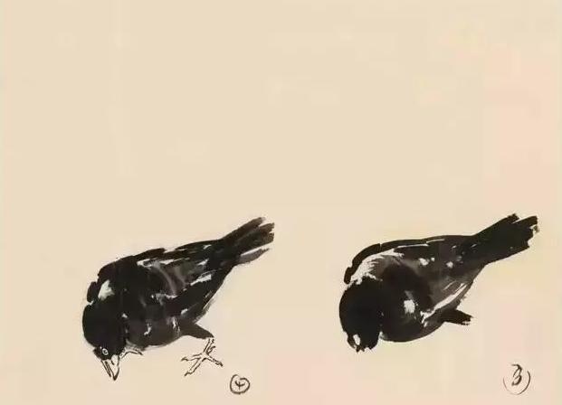 名家课徒稿：徐悲鸿禽鸟课徒稿