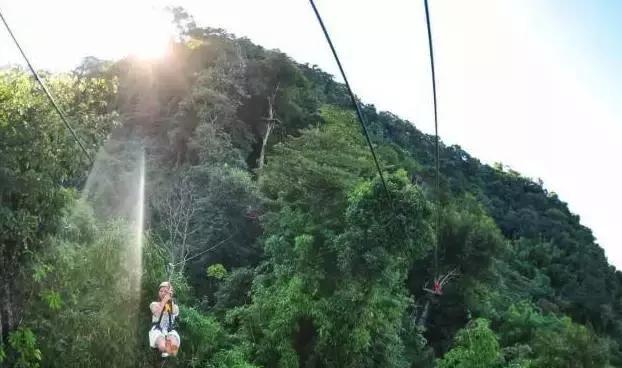 Bungy Jump、丛林飞跃、卡丁车,雨季的普吉岛