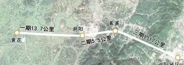 有关浏阳蕉溪岭至黄花机场公路长沙县段