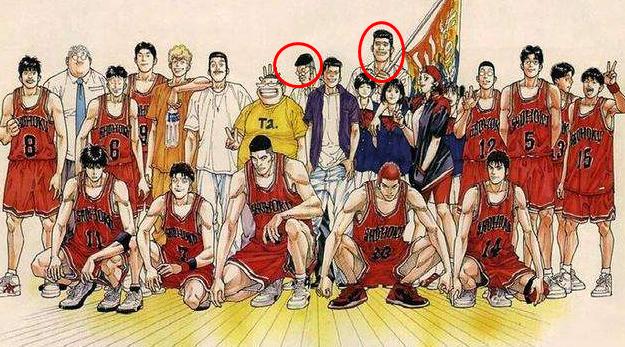 灌篮高手全国大赛湘北啦啦队的那些事!少了一个人,你发现了吗?