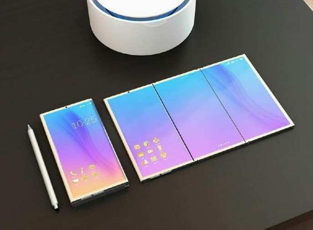 三星可折叠手机亮相, 网友: 颜值瞬间秒杀苹果X