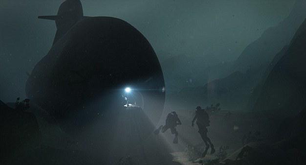 此国在军事演习时,发现一艘不明潜水物,众人看