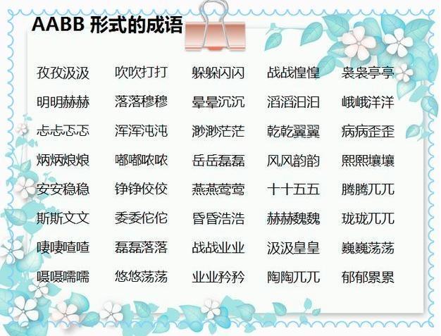 全整理!ABB+ABAB+ABCC+AABB+AABC