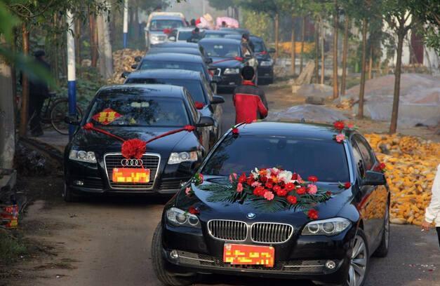 农村结婚, 送彩礼讲究的万紫千红一片绿, 让多