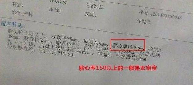 B超看这3个数据,能准确的判断胎儿的性别,准确