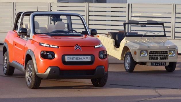 追加硬顶改内装,活力电动小车Citroen E-MEHARI改款登场