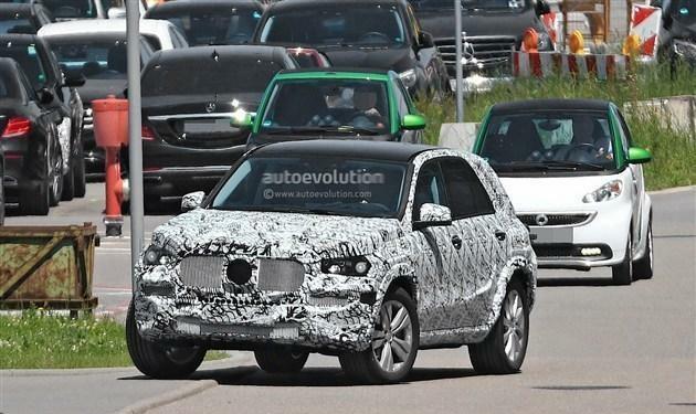 奔驰GLB谍照露出！外观依然霸气十足！