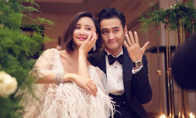 张歆艺和杨树鹏婚礼现场，他曾是台下宾客，如今翻身做新郎！