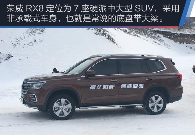 抢先实拍荣威RX8 带大梁的旗舰SUV