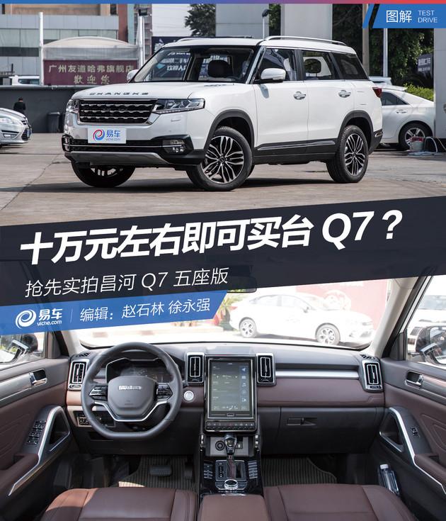 抢先实拍北汽昌河q7
