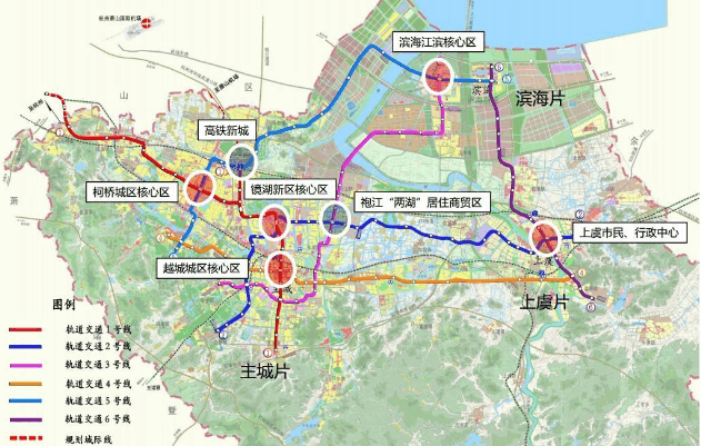 2022年绍兴2条地铁4条高铁8大高铁站点 轨道交通网络初现雏形