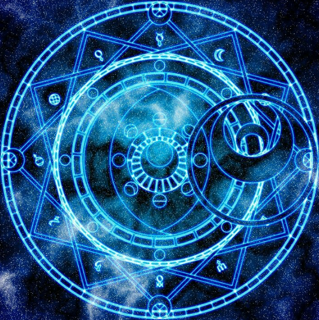 十二星座专属帅气科幻阵,射手座魔法风格,狮子座a科幻神秘!11月25水瓶座图片