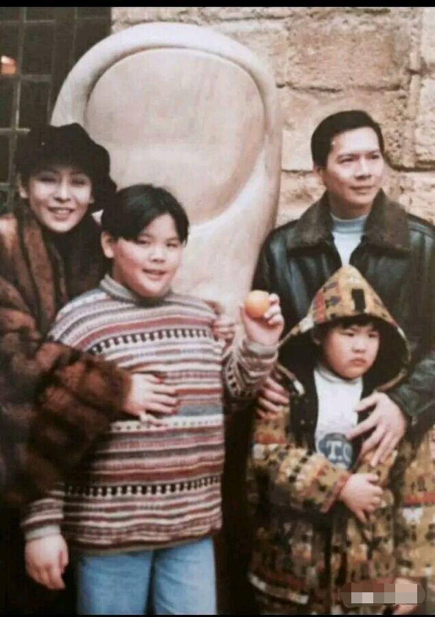 看了向太陈岚年轻时的照片, 终于知道了向华强