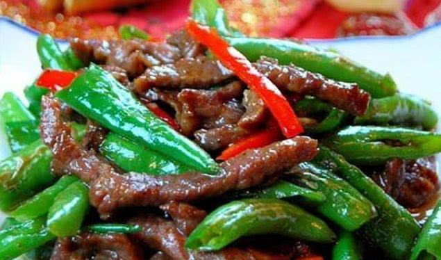 尖椒牛肉