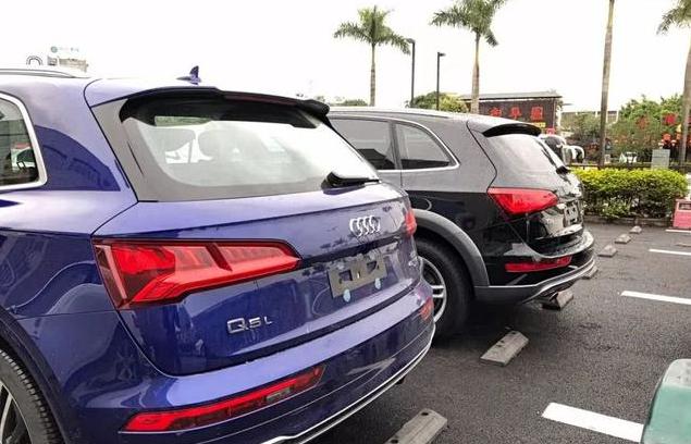 全新奥迪Q5L出现国内街头,吓得奔驰GLC赶紧加长了100mm!