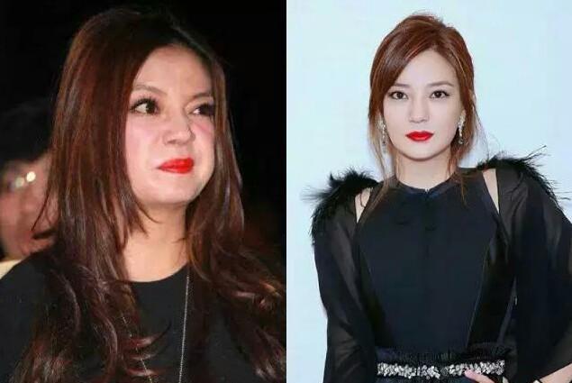 这是胡杏儿为了拍戏胖了40斤的样子,瘦下来真是帅气,真是一胖毁所有.