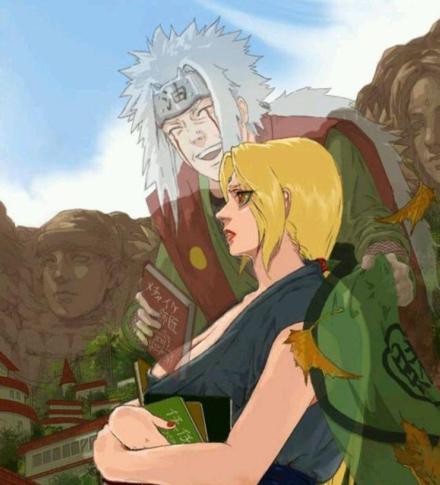 火影忍者:自来也和纲手这对欢喜冤家,终于走到一起了