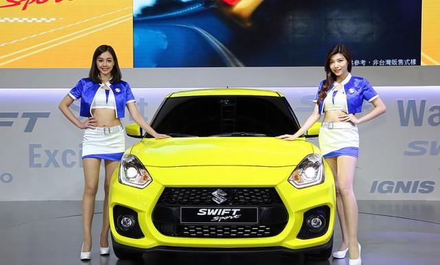 2018台北车展铃木展区介绍!新一代Swift Sport