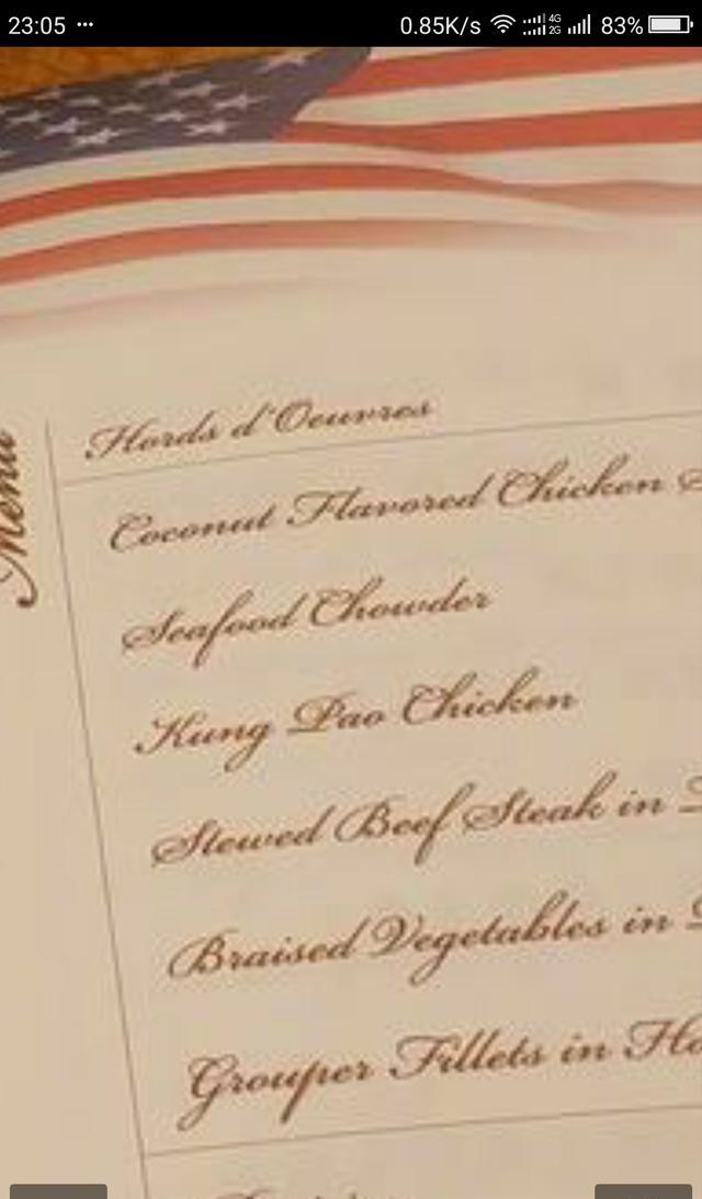 通过国宴菜单，我终于找到了宫保鸡丁的正确英文写法
