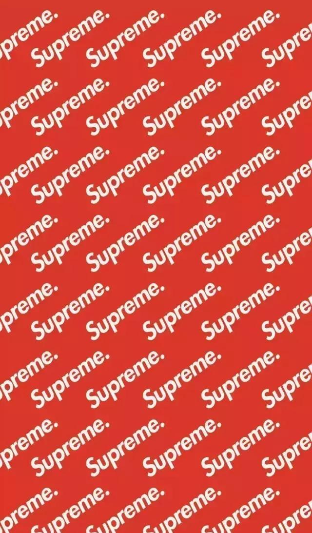 Supreme的潮屌壁纸送你，喜欢的拿走!|GIF