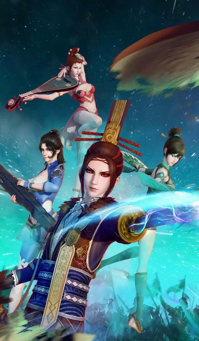 手机壁纸;画江湖之不良人!