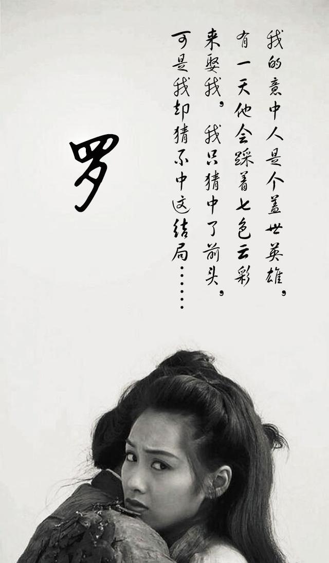 我的意中人是盖世英雄,大话西游系列壁纸,百家姓壁纸,第一期