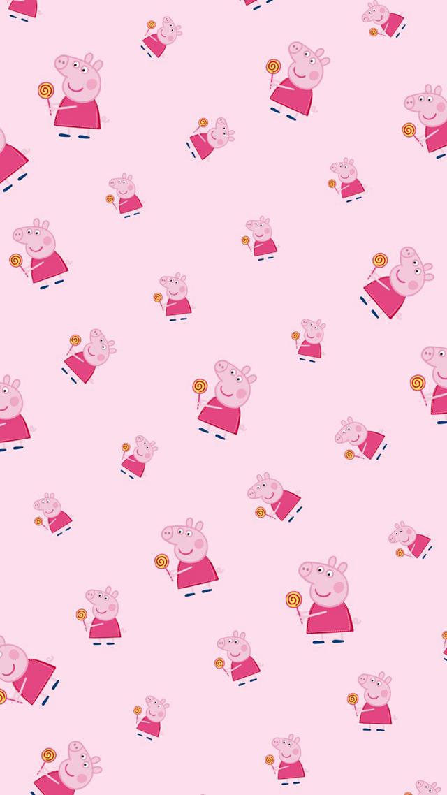 可爱小猪佩奇动画手机壁纸
