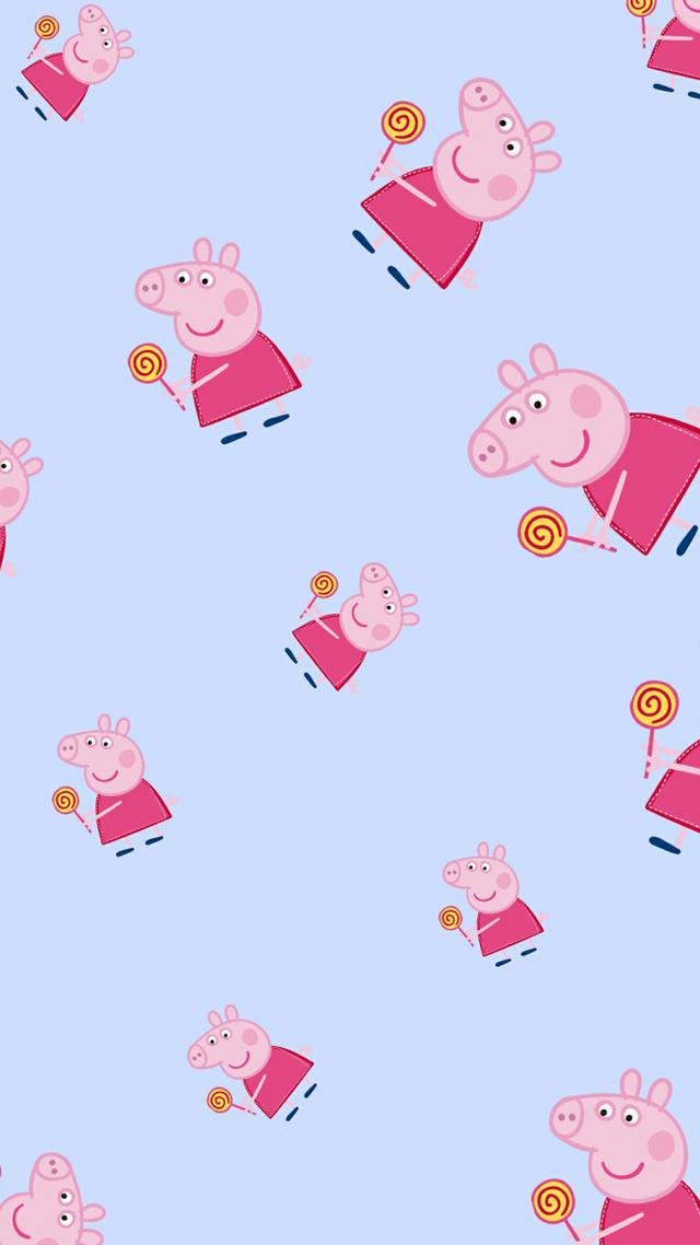 可爱小猪佩奇动画手机壁纸
