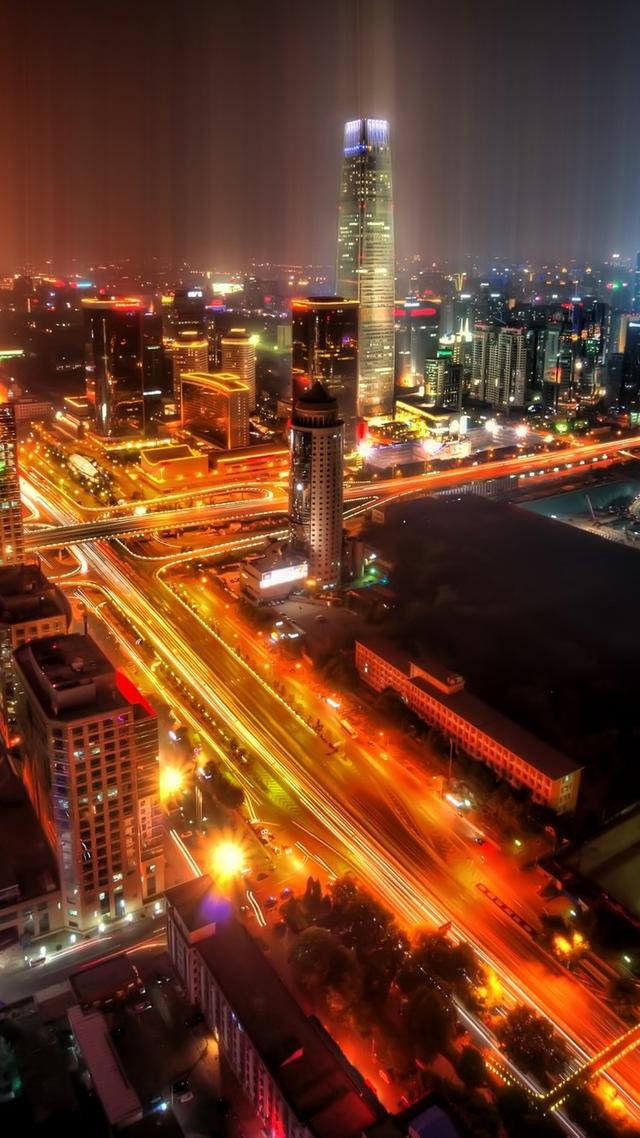 流光溢彩,城市超清壁纸