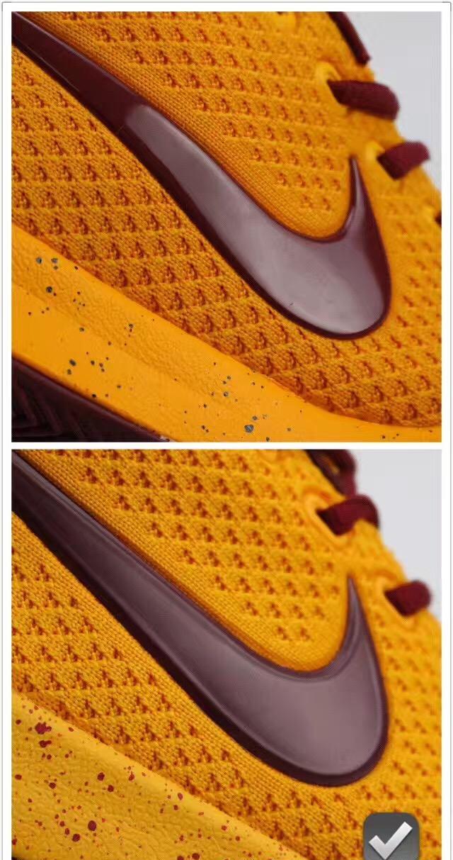 耐克欧文3代篮球鞋即Kyrie 3 EP真假对比测评
