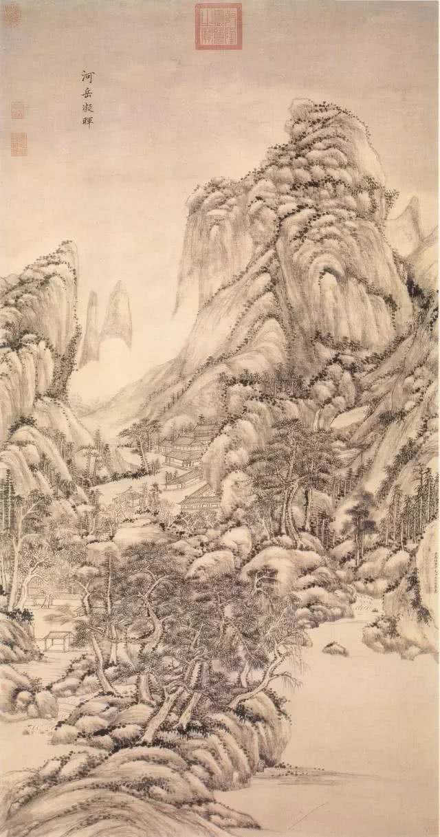 王原祁精品山水画