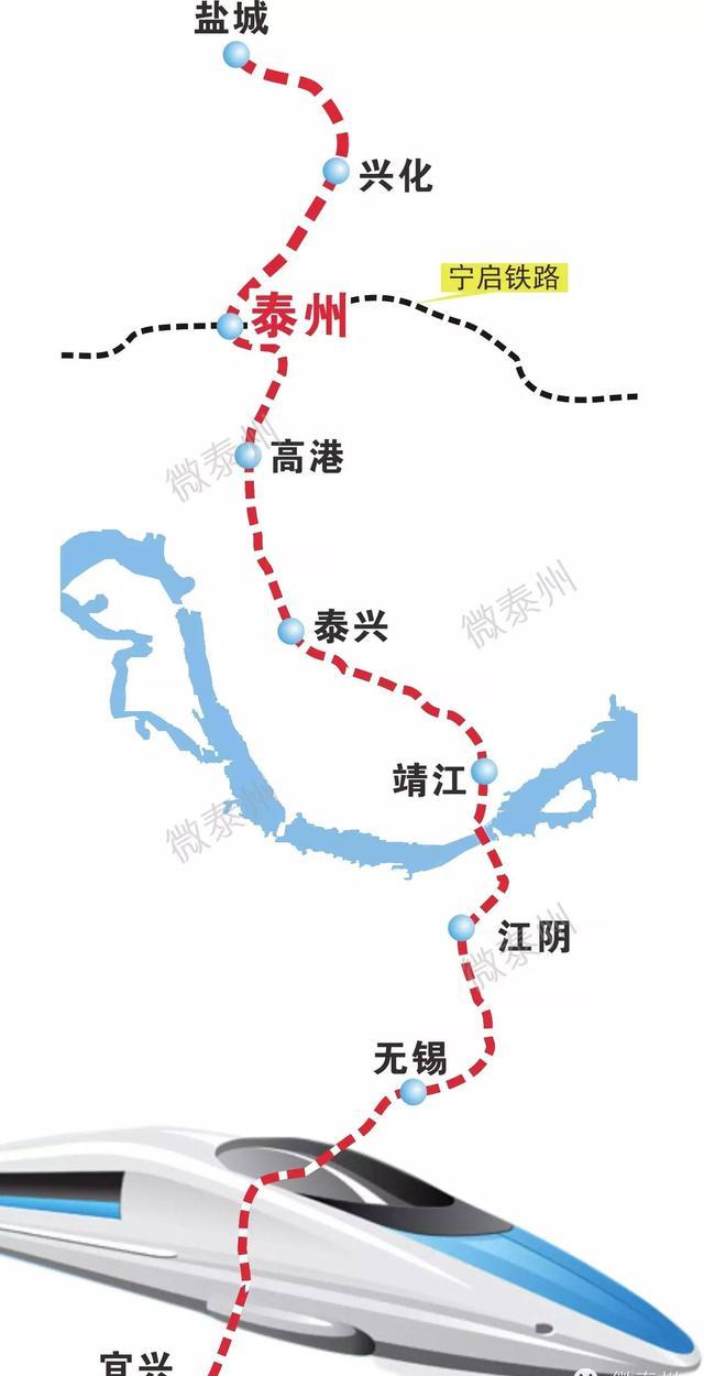 重磅途径泰州的两条铁路都进入国字号规划