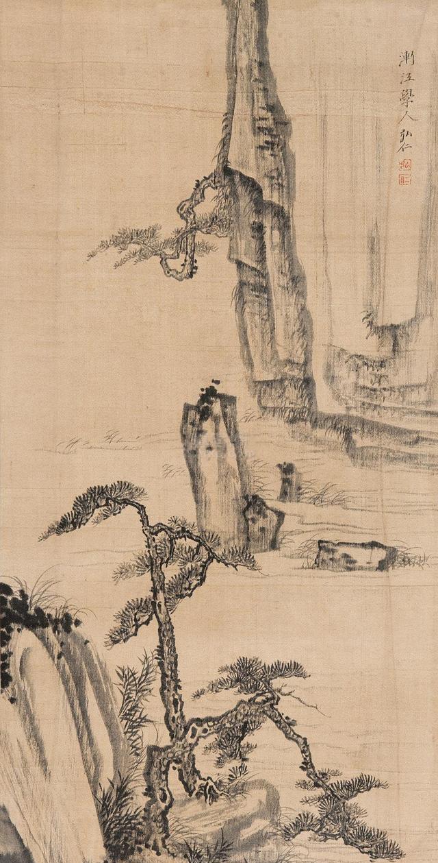他是新安画派的开山人 敢言“天地是吾师，万壑千崖独杖藜”
