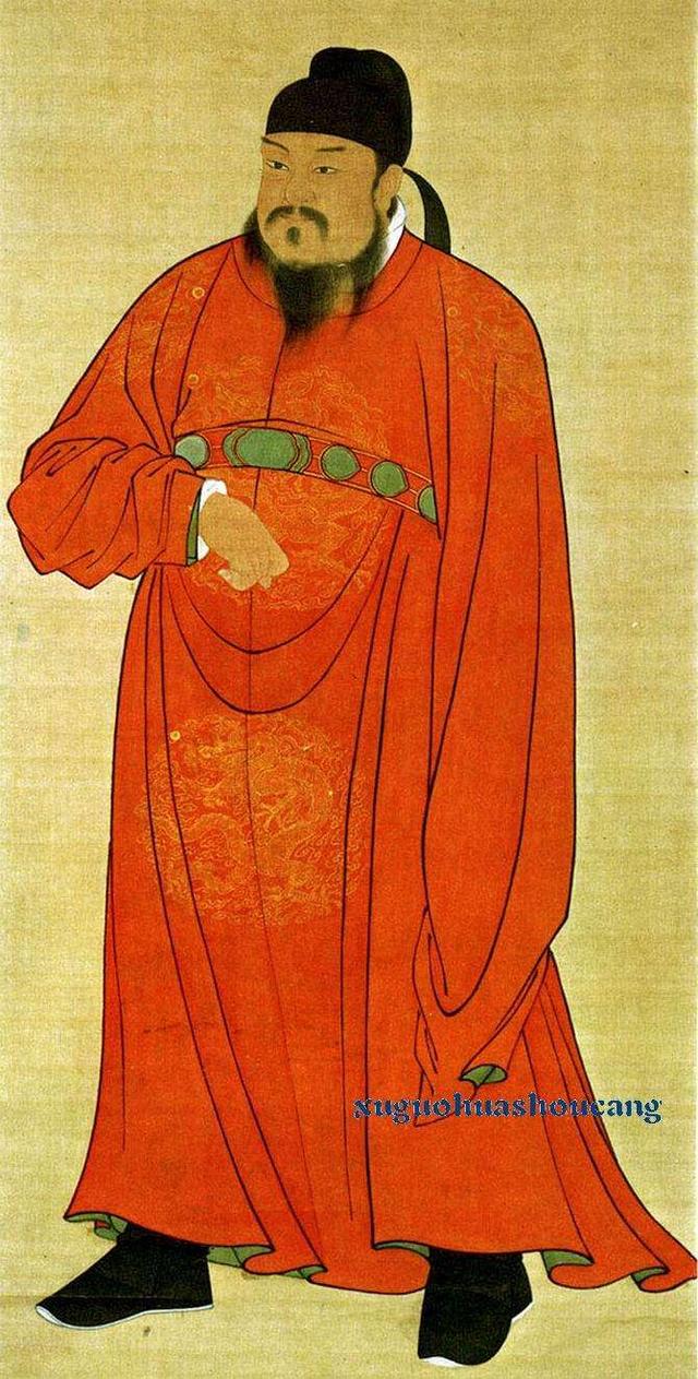 唐太宗李世民画像集合,各种形态都有!